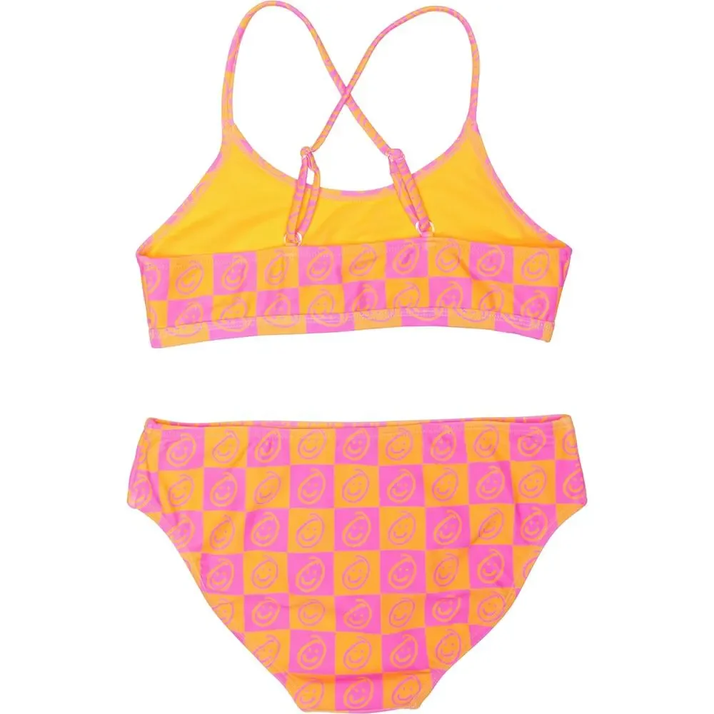 NWT Hurley Big Girls Printed Bikini Set Watermelon sz 10